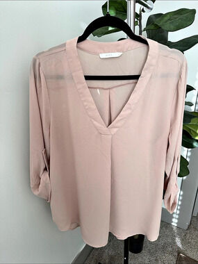 Lush Blouse in Pink Size Large Like New